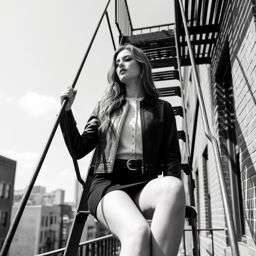 Anna 2 Skorts Leather [VAR:3] [Rotated 45° Right]